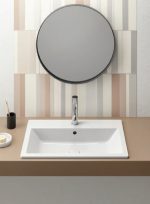 GSI Kube-X Νιπτήρας White 58x40cm 9433-300-0