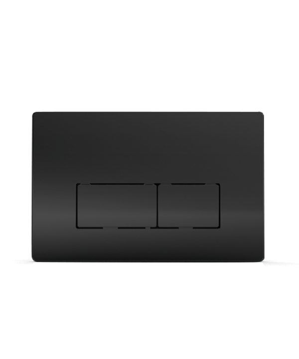 WISA Key ABS Πλακέτα Χειρισμού Για Καζανάκι Εντοιχισμού Easy Touch Black Matt F092-400-0