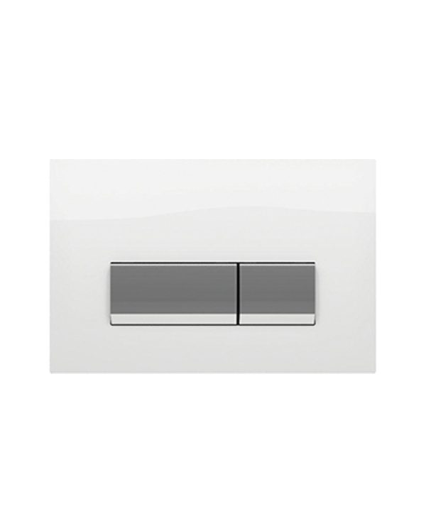 WISA Vivente Πλακέτα Χειρισμού Για Καζανάκι Εντοιχισμού Easy Touch White Glass/Chrome F390-300-0