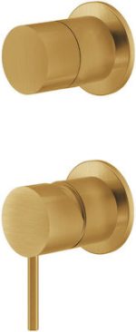 LA TORRE Elle Μίκτης Εντοιχισμού 2 Εξόδων ΙΝΟΧ 316 Gold Brushed PVD 35314-211-0