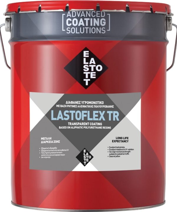 Elastotet Lastoflex TR Διαφανές Υγρομονωτικό Με Βάση Αλειφατική Πολυουρεθάνης 4kg-0