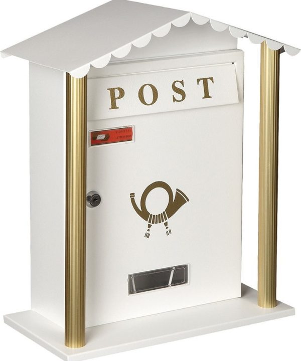 Γραμματοκιβώτιο Μονακό 7007 Λευκό-0