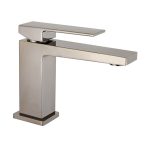 Fiore Kube Μπαταρία Νιπτήρος Black Chrome 100CN8515 -0