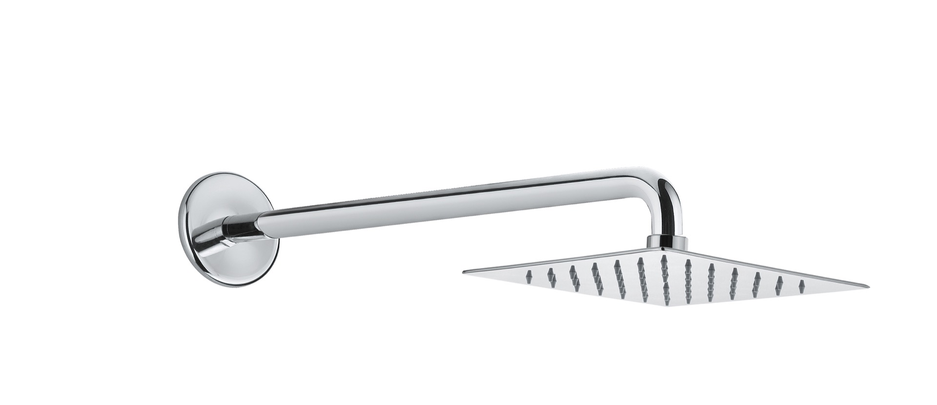 Fiore Kube Τετράγωνη Κεφαλή Ντουζ Inox 30CR8650-0