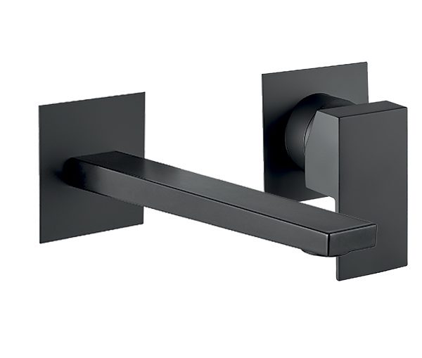 Fiore Kube Εντοιχισμένη Μπαταρία Νιπτήρος Μαύρη 100NN7597 -0