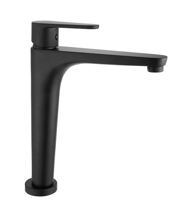 Fiore Kera Αναμεικτική Μπαταρία Νιπτήρος Με Βαλβίδα Κλικ Κλακ Μαύρη 88NN5514-0