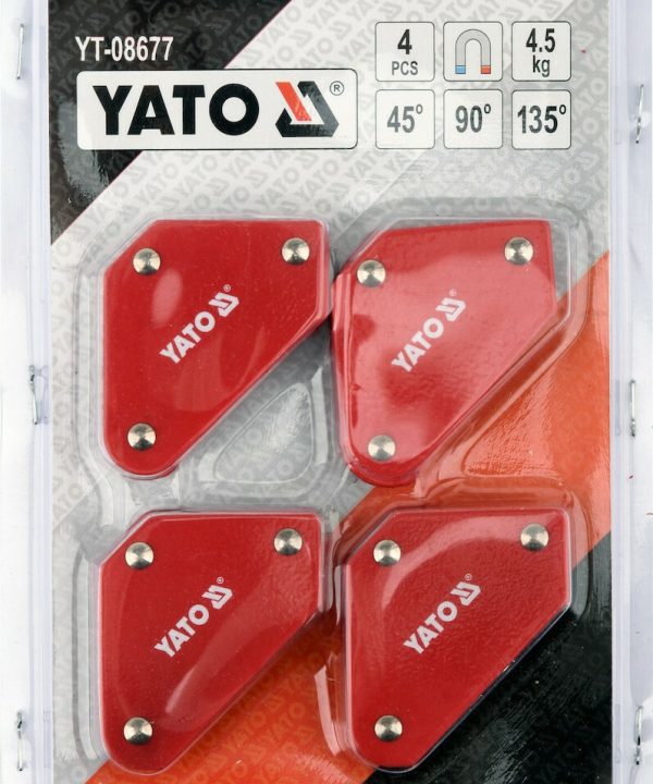Yato Μαγνητική Γωνία Συγκόλλησης 47x72x12mm ΥΤ-08677 20008677-0