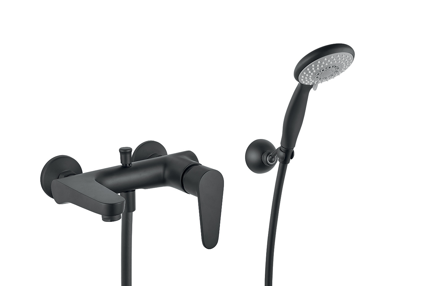 Fiore Kera Αναμεικτική Μπαταρία Λουτρού Μαύρη 88NN5550-0