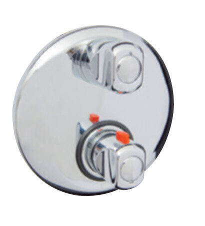Fiore Termoty Θερμοστατική Εντοιχισμένη Τριών Εξόδων 36CR0927-0
