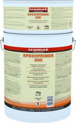 ISOMAT EPOXYPRIMER 500 Eποξειδικό Υδατοδιαλυτό Αστάρι 2 Συστατικών 20KG Υποκίτρινο-0