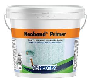 Neotex Neobond Primer Ισχυρό Αστάρι Πρόσφυσης με Χαλαζιακή Άμμο Κατάλληλο για Δομικά Υλικά 5kg-0