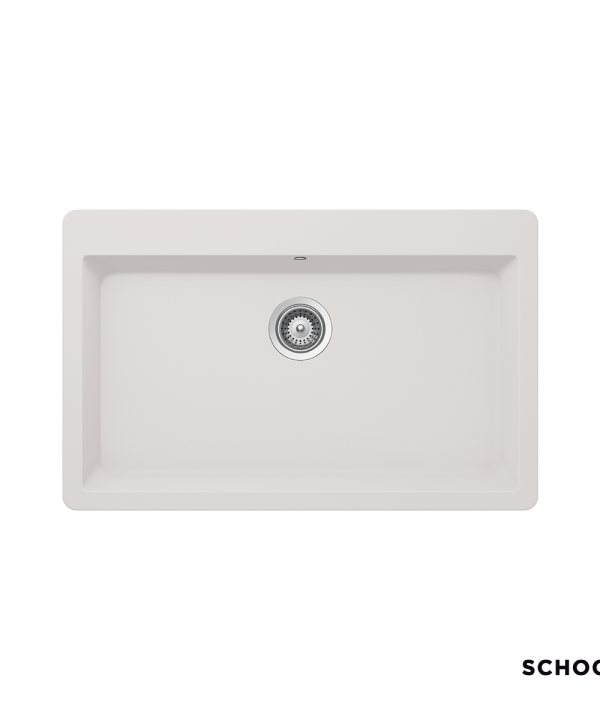 Νεροχύτης Κουζίνας Γρανίτη Mono 83,8x53 Schock Cristadur Polaris Granite-0