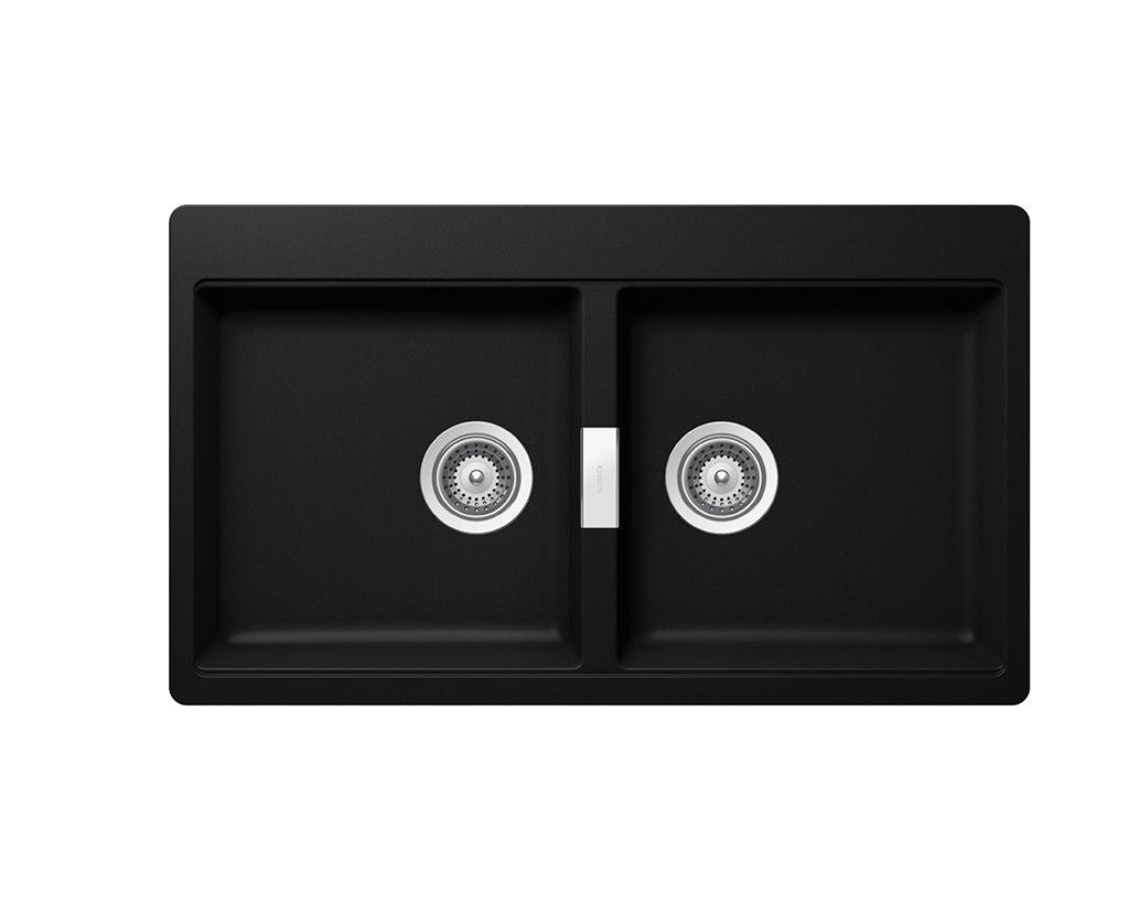 Schock Cristadur Mono Ένθετος Νεροχύτης από Συνθετικό Γρανίτη Μ86xΠ50cm Puro-0