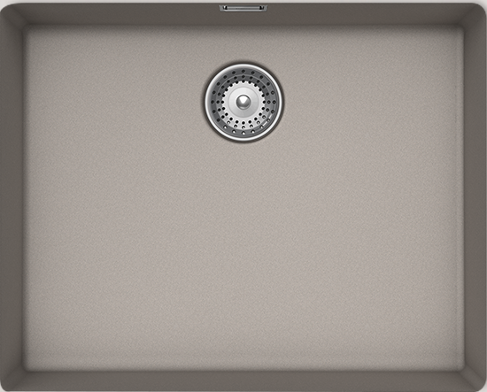 Schock Cristalite Manhattan Υποκαθήμενος Νεροχύτης από Συνθετικό Γρανίτη Μ55.6xΠ45.6cm Concrete Beton-0