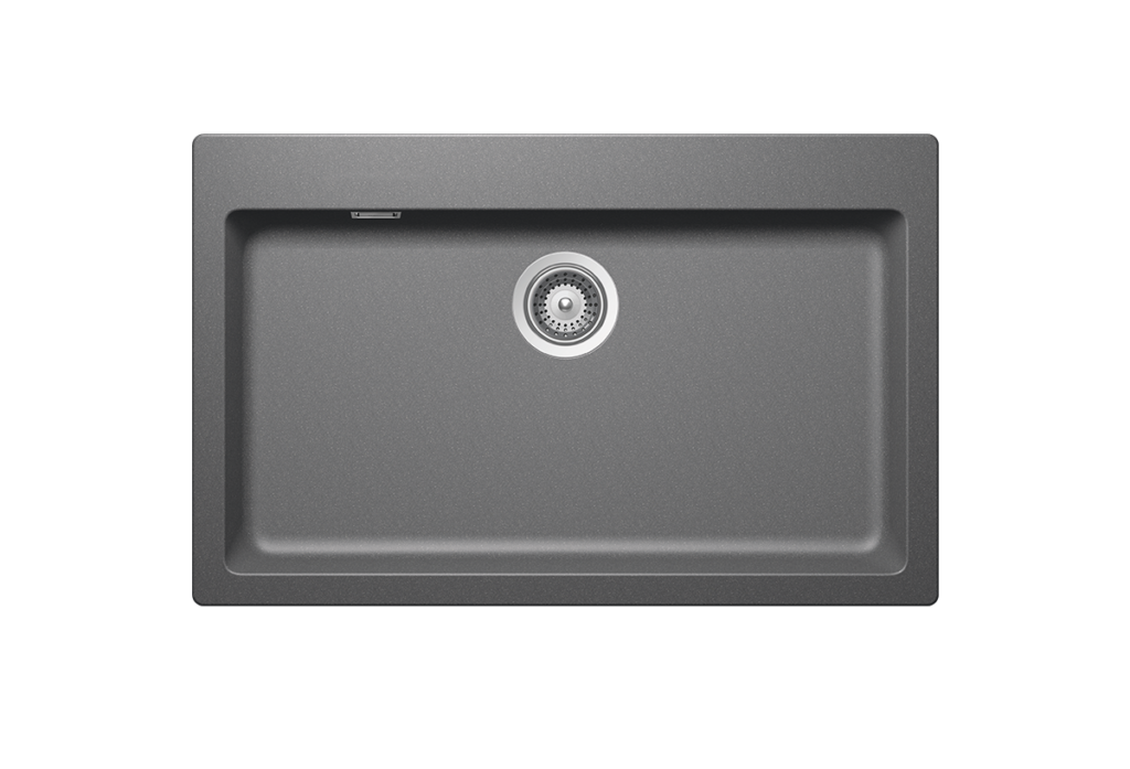 Schock Cristalite Manhattan Ένθετος Νεροχύτης Από Συνθετικό Γρανίτη Μ79xΠ50cm Croma-0