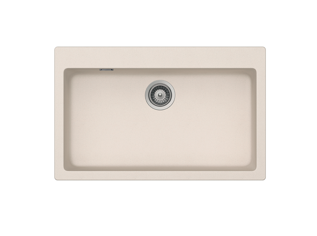 Schock Cristalite Manhattan Ένθετος Νεροχύτης Από Συνθετικό Γρανίτη Μ79xΠ50cm Everest-0