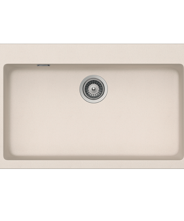 Schock Cristalite Manhattan Ένθετος Νεροχύτης Από Συνθετικό Γρανίτη Μ79xΠ50cm Everest-0