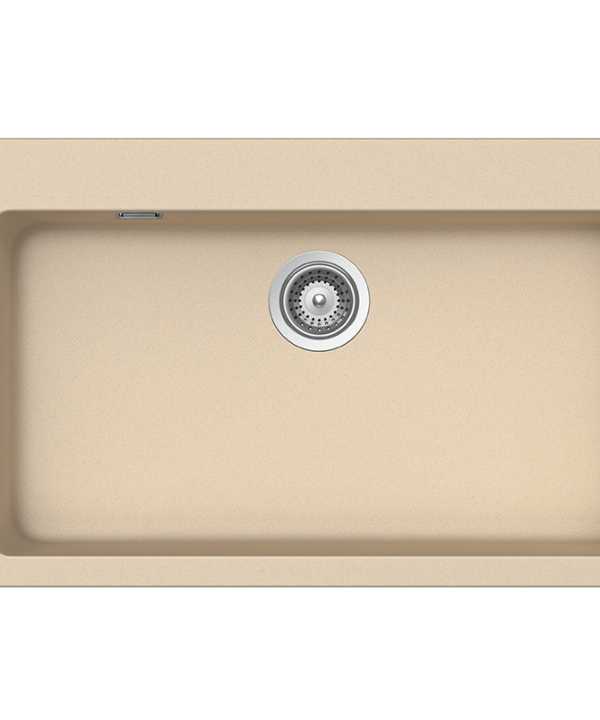 Schock Cristalite Manhattan Ένθετος Νεροχύτης Από Συνθετικό Γρανίτη Μ79xΠ50cm Moonstone-0