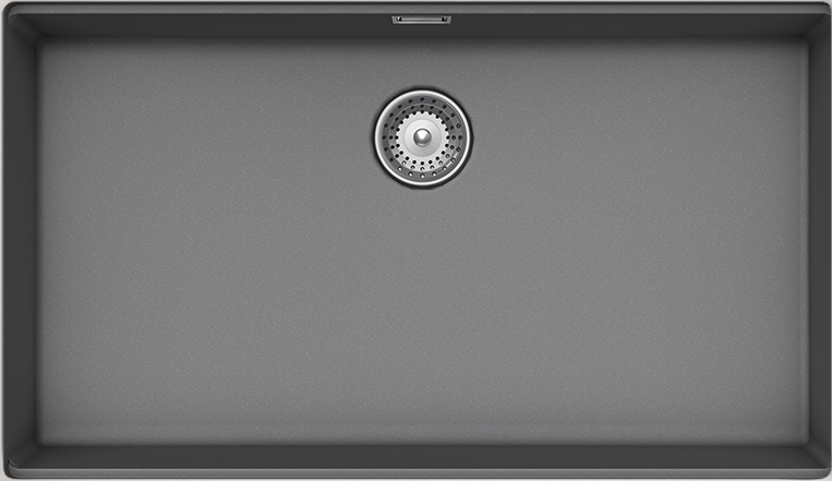 Schock Cristalite Manhattan Υποκαθήμενος Νεροχύτης από Συνθετικό Γρανίτη Μ75xΠ45.6cm Croma-0