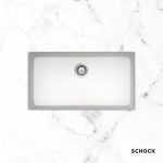 Νεροχύτης Κουζίνας Γρανίτη Mono 83,8x53 Schock Cristadur Polaris Granite-35759