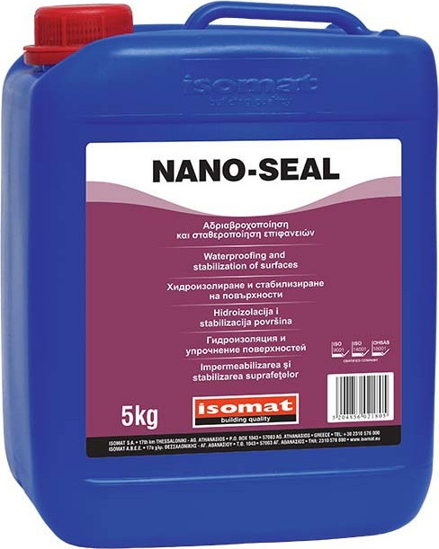 ISOMAT NANO-SEAL Αδιαβροχοποιητικό Και Σταθεροποιητικό Επιφανειών 20KG-0