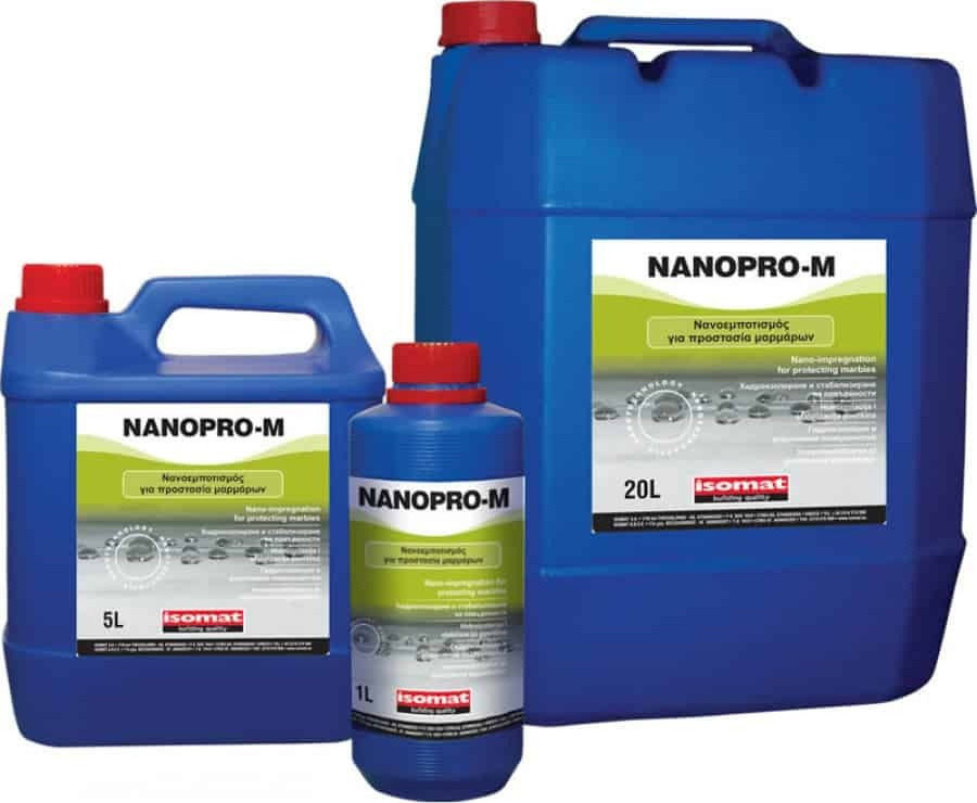 ISOMAT NANOPRO-M Νανοεμποτισμός Για Προστασία Μαρμάρων 1lt -0