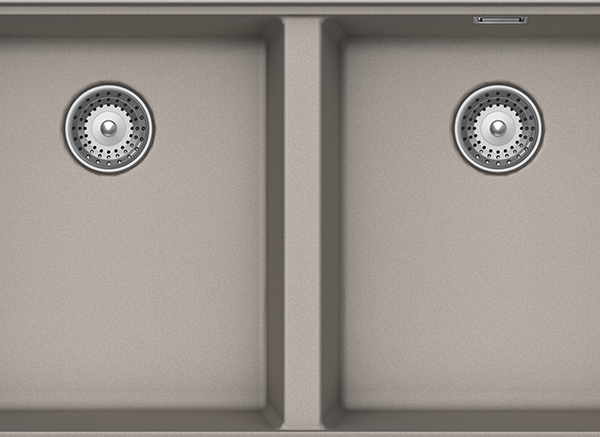 Schock Cristalite Manhattan Υποκαθήμενος Νεροχύτης από Συνθετικό Γρανίτη Μ75xΠ45.6cm Concrete Beton-0