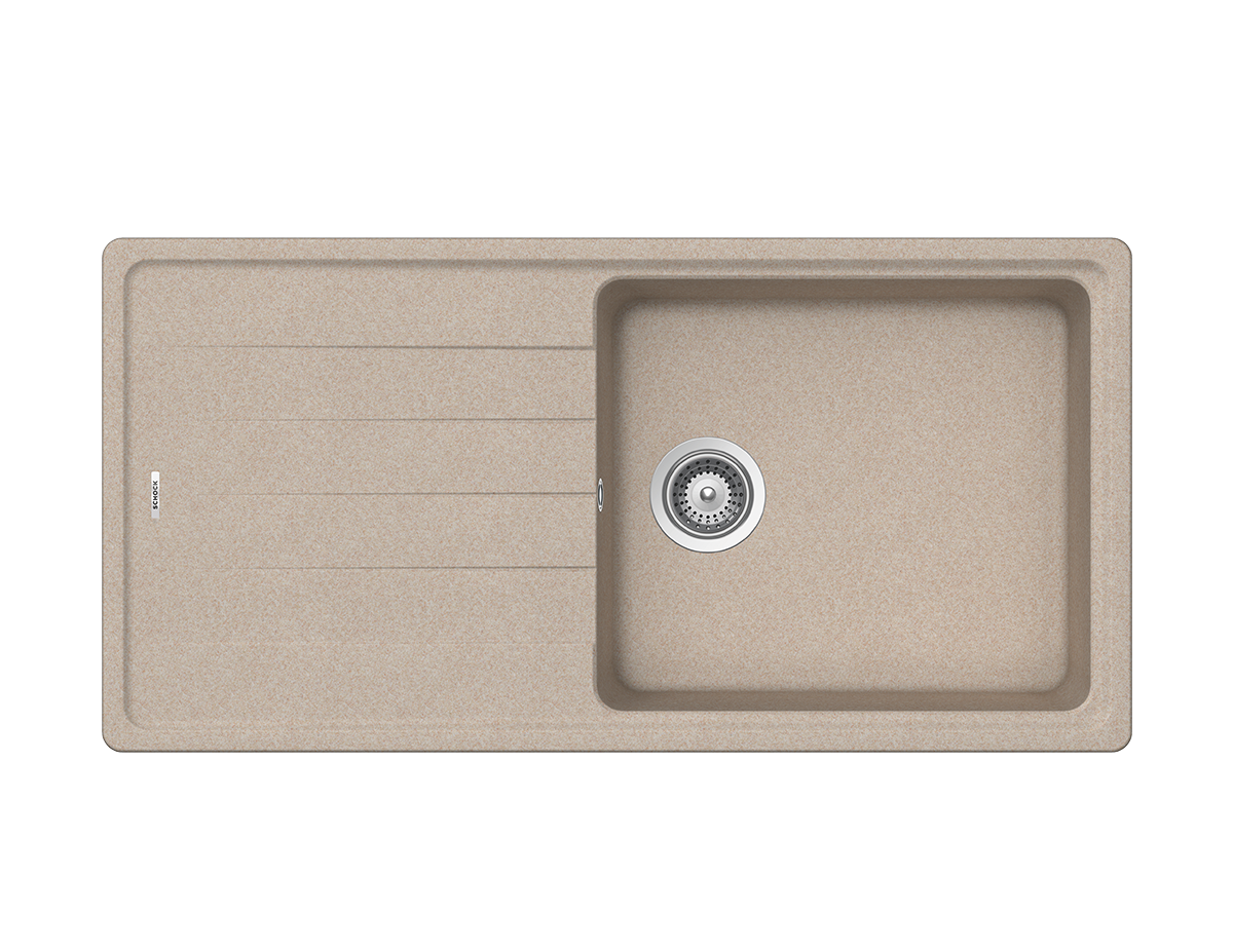 Schock Cristalite Element Ένθετος Νεροχύτης από Συνθετικό Γρανίτη Μ100xΠ50cm Sabbia-0