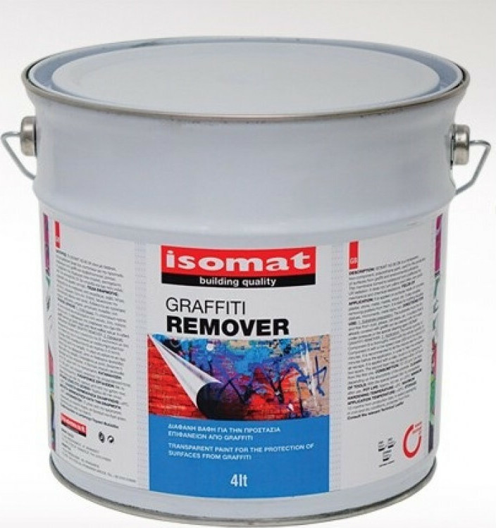 ISOMAT Graffiti-Remover Διάφανο Ισχυρό Αφαιρετικό Graffiti 0.75LT-0
