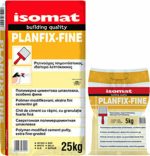 ISOMAT PLANFIX-FINE Ιδιαίτερα Λεπτόκοκκος, Ρητινούχος Τσιμεντόστοκος Λευκό 5KG-32355