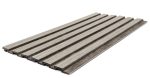 New Plan PS Panel Με 3D Πηχάκια 02/116 Piano Διαστάσεις Σανίδας 12/122/2900mm Grey Oak/ Rust-32765