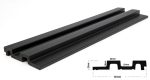New Plan PS Panel ΜΕ 3D Πηχάκια 10 Residence 21/122 mm Black-32860
