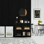 New Plan PS Panel ΜΕ 3D Πηχάκια 10 Residence 21/122 mm Black-32861