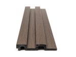 New Plan PS Panel ΜΕ 3D Πηχάκια 08 Residence 21/122 mm Dark Brown Oak-32850
