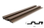 New Plan PS Panel ΜΕ 3D Πηχάκια 08 Residence 21/122 mm Dark Brown Oak-32851