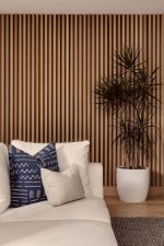 New Plan PS Panel ΜΕ 3D Πηχάκια 10 Residence 21/122 mm Golden/Brown Oak -32871