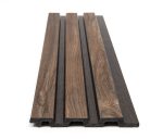 New Plan PS Panel Με 3D Πηχάκια 54 Piano Διαστάσεις Σανίδας 12/122/2900mm Walnut/Dark Brown-32785