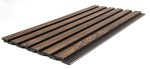 New Plan PS Panel Με 3D Πηχάκια 54 Piano Διαστάσεις Σανίδας 12/122/2900mm Walnut/Dark Brown-32786