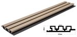 New Plan WPC Panel 2ης Γενιάς Με 3D Πηχάκια 25Χ147,5Χ2900mm 25/147.5mm Antique 5520-32958