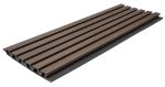 New Plan WPC Panel 2ης Γενιάς Με 3D Πηχάκια 25Χ147,5Χ2900mm 25/147.5mm Coffee 5530-32968