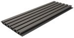New Plan WPC Panel 2ης Γενιάς Με 3D Πηχάκια 25Χ147,5Χ2900mm 25/147.5mm Dark Grey 5570-32979