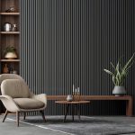 New Plan WPC Panel 2ης Γενιάς Με 3D Πηχάκια 25Χ147,5Χ2900mm 25/147.5mm Dark Grey 5570-32980