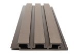 New Plan WPC Panel Με 3D Πηχάκια 25Χ176,5Χ2900 mm 25/176.5mm D.Brown 8530-33024