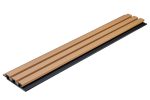 New Plan WPC Panel 2ης Γενιάς Με 3D Πηχάκια 25Χ147,5Χ2900mm 25/147.5mm Oak 5580-33003