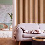 New Plan WPC Panel 2ης Γενιάς Με 3D Πηχάκια 25Χ147,5Χ2900mm 25/147.5mm Oak 5580-33005