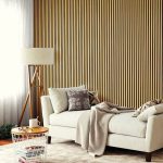 New Plan PS Panel ΜΕ 3D Πηχάκια F4 Residence 21/122 mm Natural Oak/Black -32906