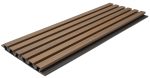 New Plan WPC Panel 2ης Γενιάς Με 3D Πηχάκια 25Χ147,5Χ2900mm 25/147.5mm Teak 5510-33013