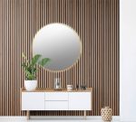 New Plan WPC Panel 2ης Γενιάς Με 3D Πηχάκια 25Χ147,5Χ2900mm 25/147.5mm Teak 5510-33015