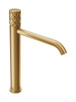 Eurorama Μπαταρία Νιπτήρος Υψηλή Με Βαλβίδα clic-clac Light Gold Br.-0