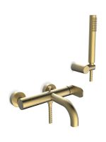 Armando Vicario Μπαταρία Λουτρού Με Τηλέφωνο Brushed Gold 500100-201-0